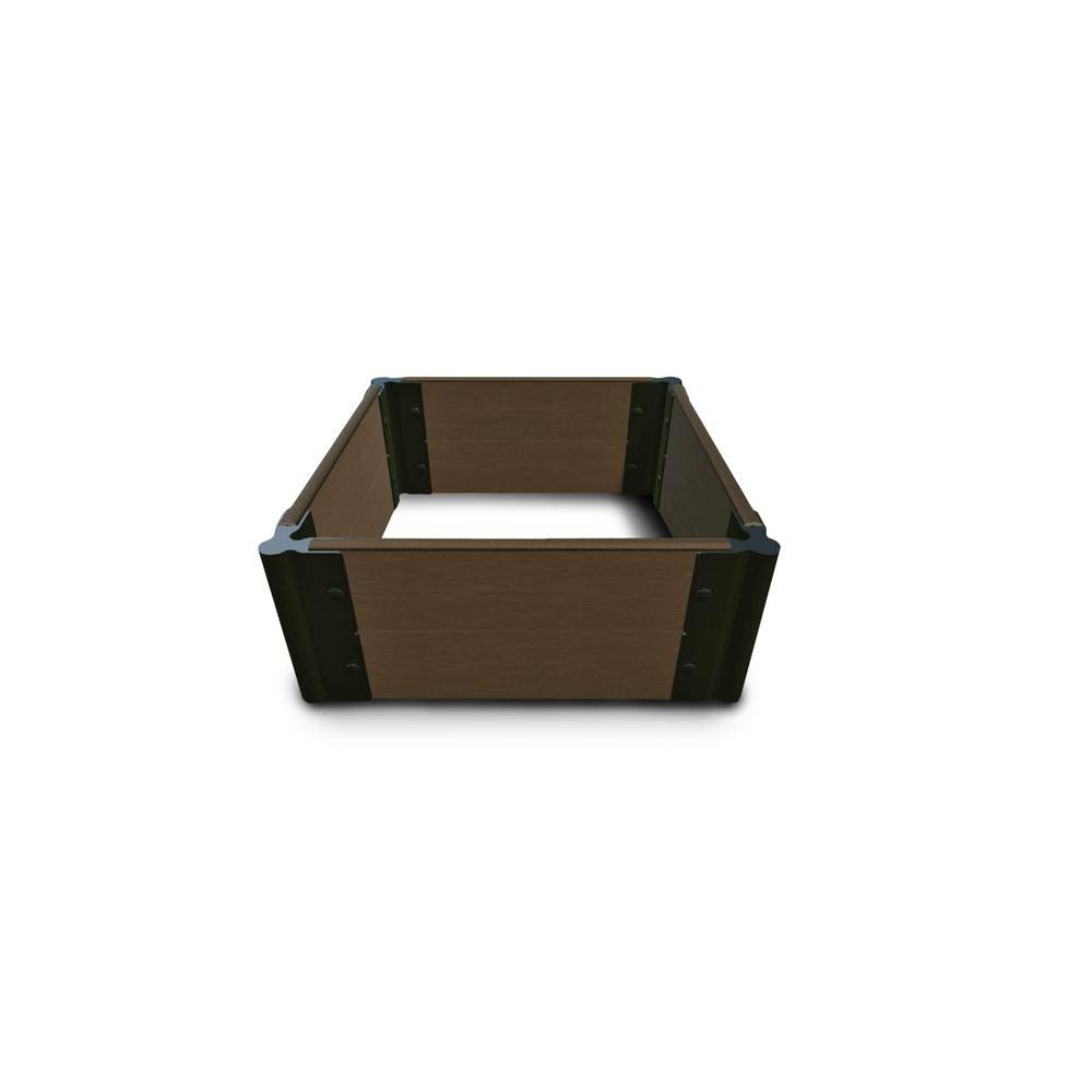 Tool-Free Uptown Brown Raised Garden Bed I26202