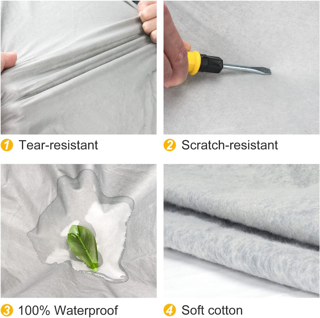 6 Layers Waterproof SUV Car Cover with Zipper X405