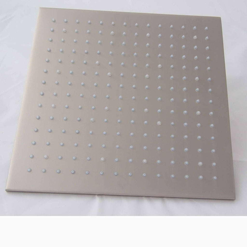 12 inch Square Rainfall LED Shower Head B858076