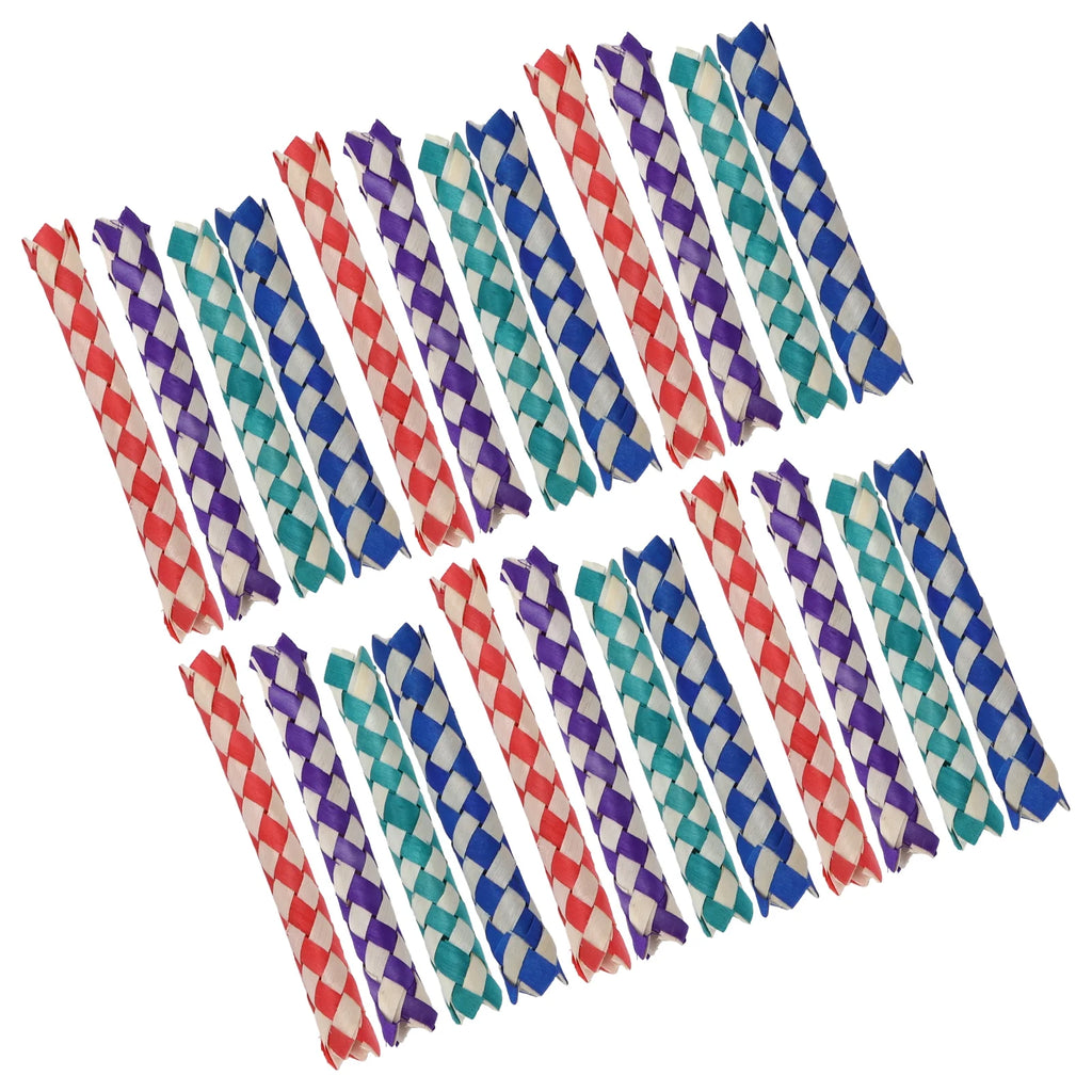 24pcs Chinese Bamboo Finger Traps Toy W547636