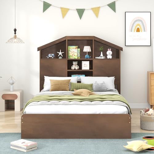 Grey Twin Size Solid Wood Canopy Daybed with 3 Storage Drawers V1205