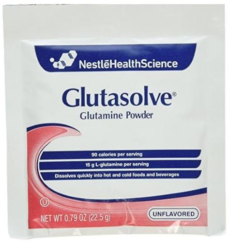 Glutamine-Intensive Medical Unflavored Powdered Food 22.5gm Packet, 90kCal, Lactose-Free W6015