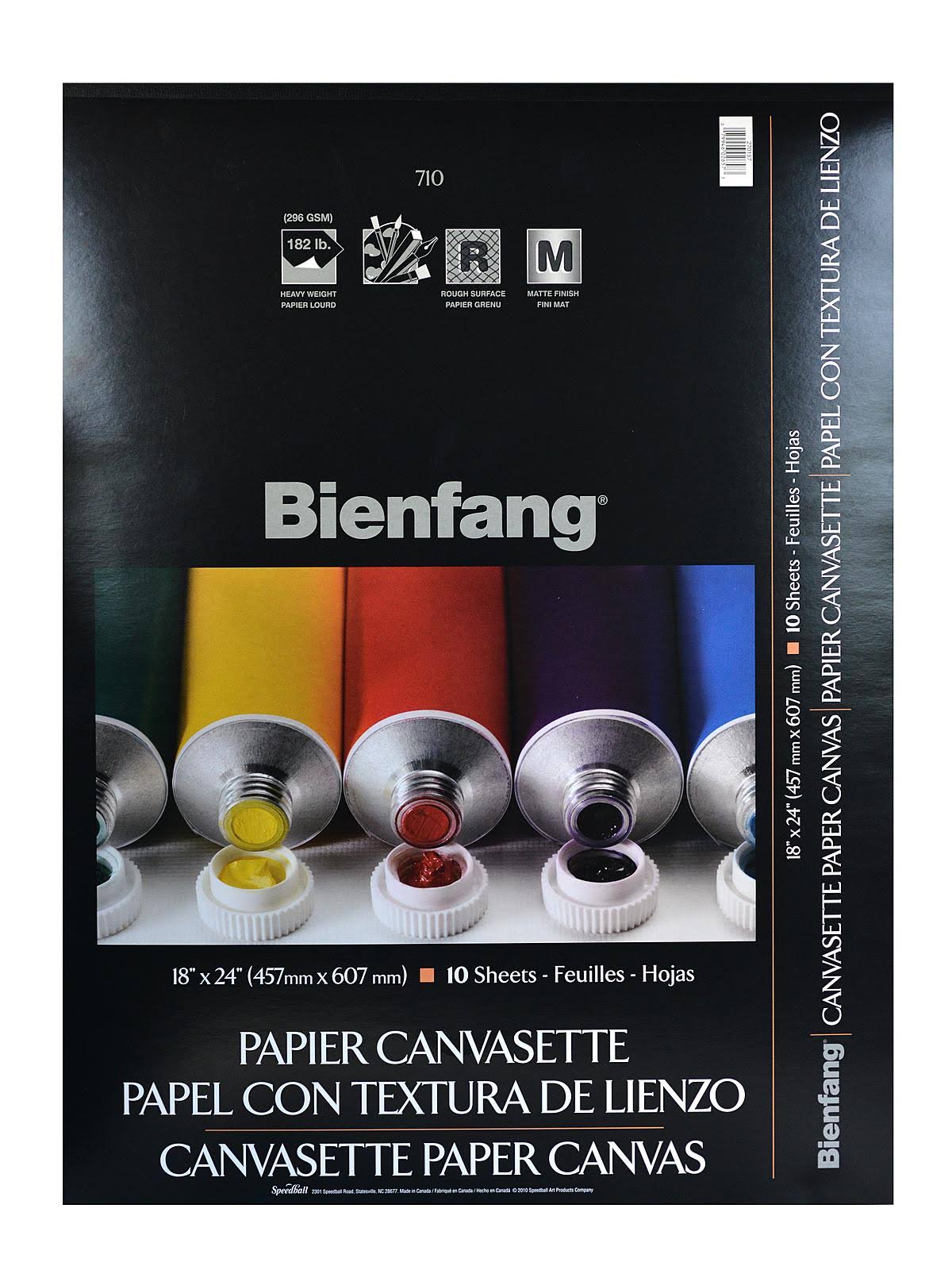 Canvasette Paper Canvas 18 x 24 Pad of 10 Sheets A3042