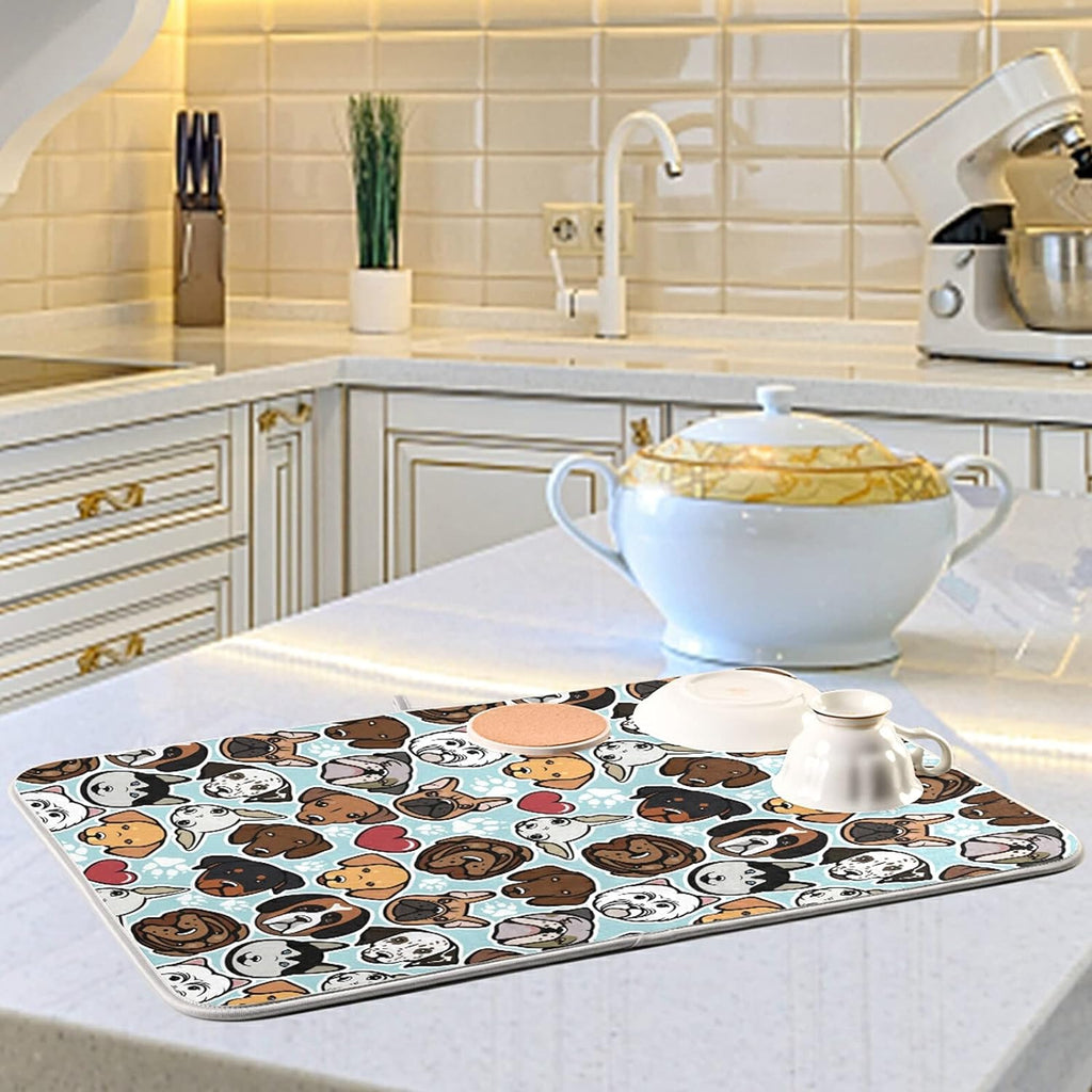 18" × 24" Microfiber Absorbent Drying Mat J2850