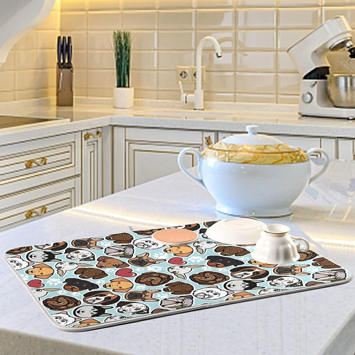 18" × 24" Microfiber Absorbent Drying Mat J2850
