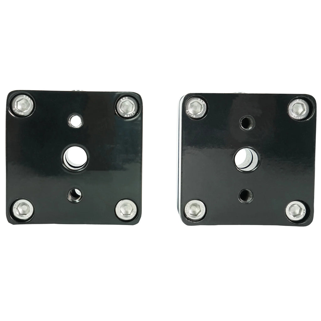 7.7" 360° Swivel Black Aluminum Wakeboard Tower Speaker Pods O692