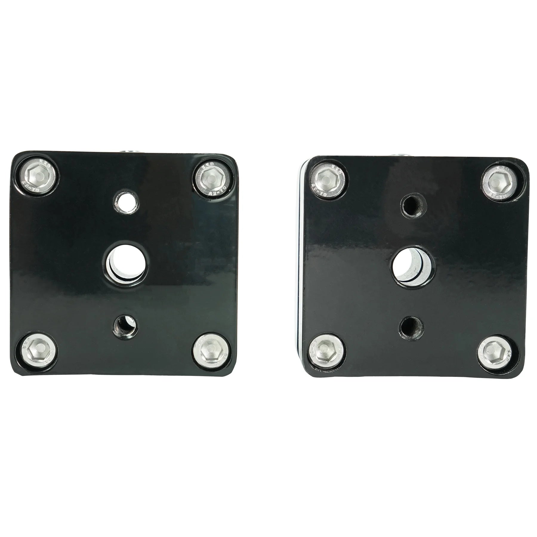 7.7" 360° Swivel Black Aluminum Wakeboard Tower Speaker Pods O692