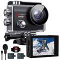 4K 20MP Waterproof Action Camera with WiFi EIS 170° Wide Angle J641403