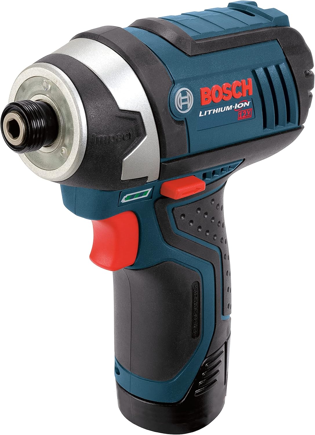 12V Max 1/4-Inch Hex Impact Driver Kit with 2 Batteries, Charger and Case E91136