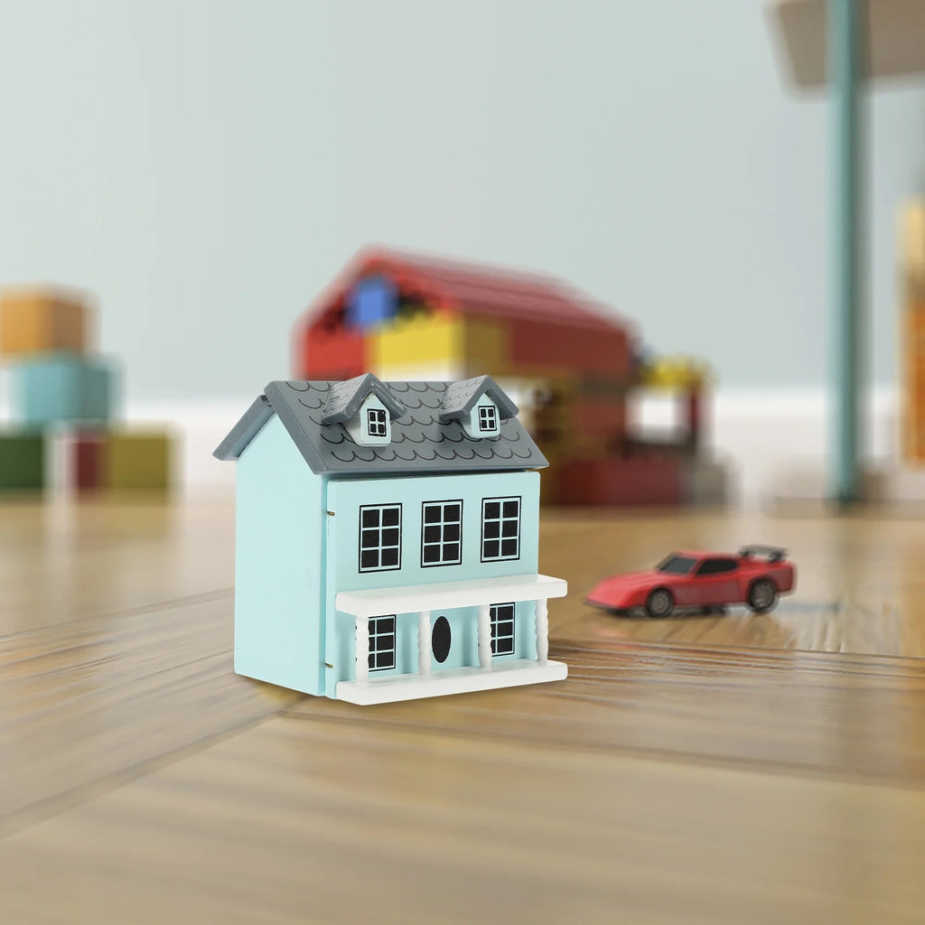 Miniature Wooden Doll House Villa Y698