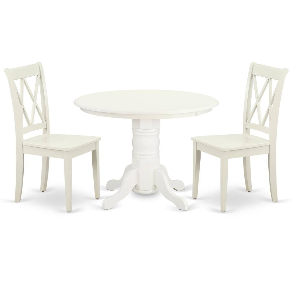 3PC Round Table and 2 Chairs Y736