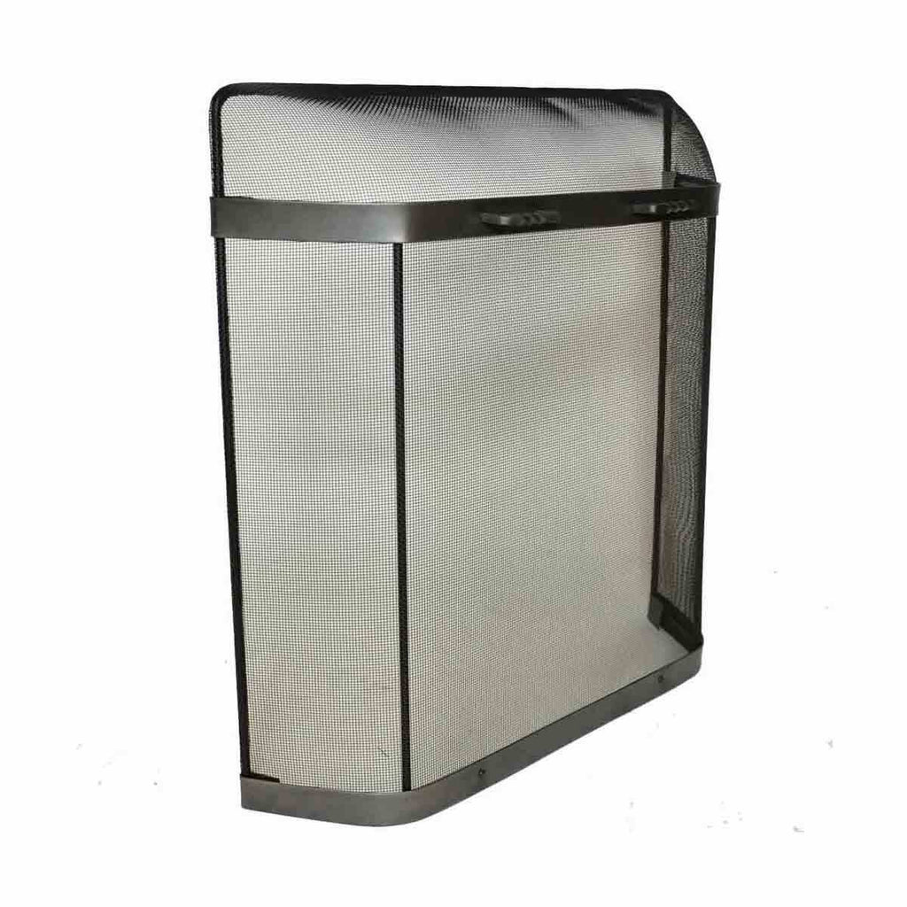 Vintage Iron Fireplace Screen J278240