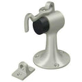 Satin Nickel Floor Mount Bumper with Holder E6503