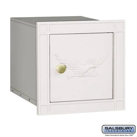 Green Cast Aluminum Column Mailbox T8120