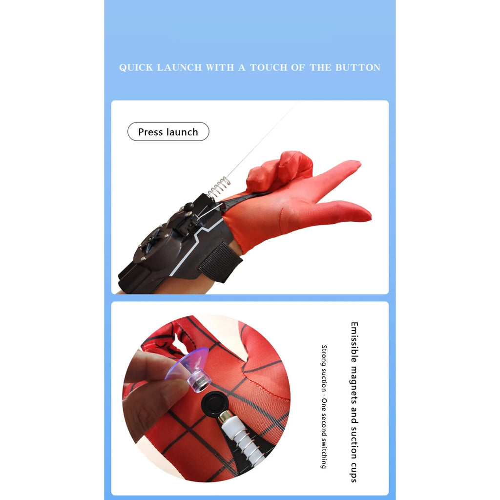 Web Shooters Toy Wrist Launcher L2846