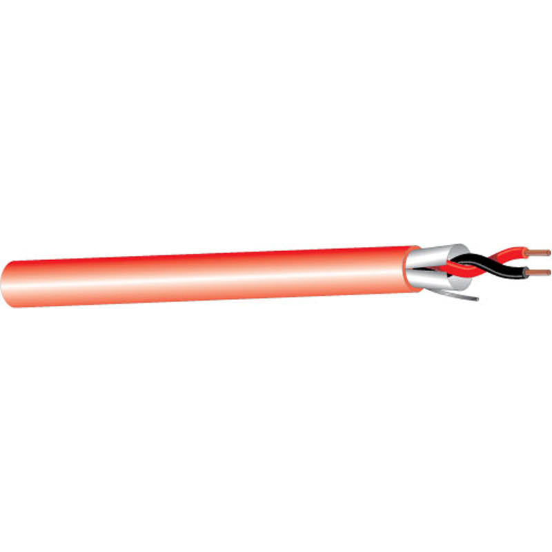 16 AWG Solid Shielded Plenum Cable 500 ft Red E593