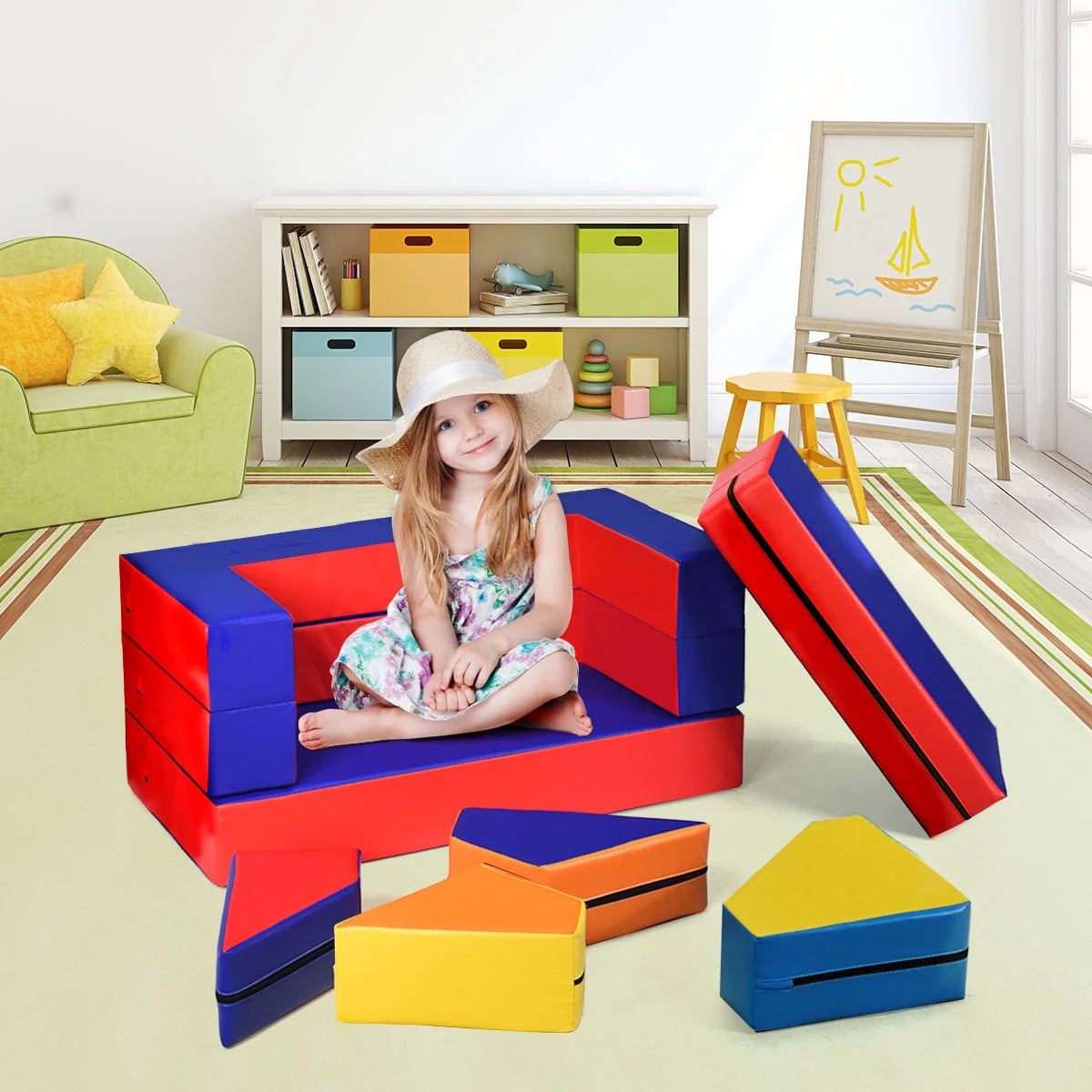 4-in-1 Foam Shapes Playset O199921