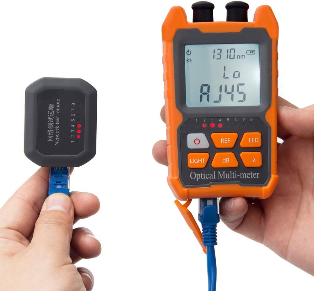 Fiber Optic Cable Tester with Visual Fault Locator I405277