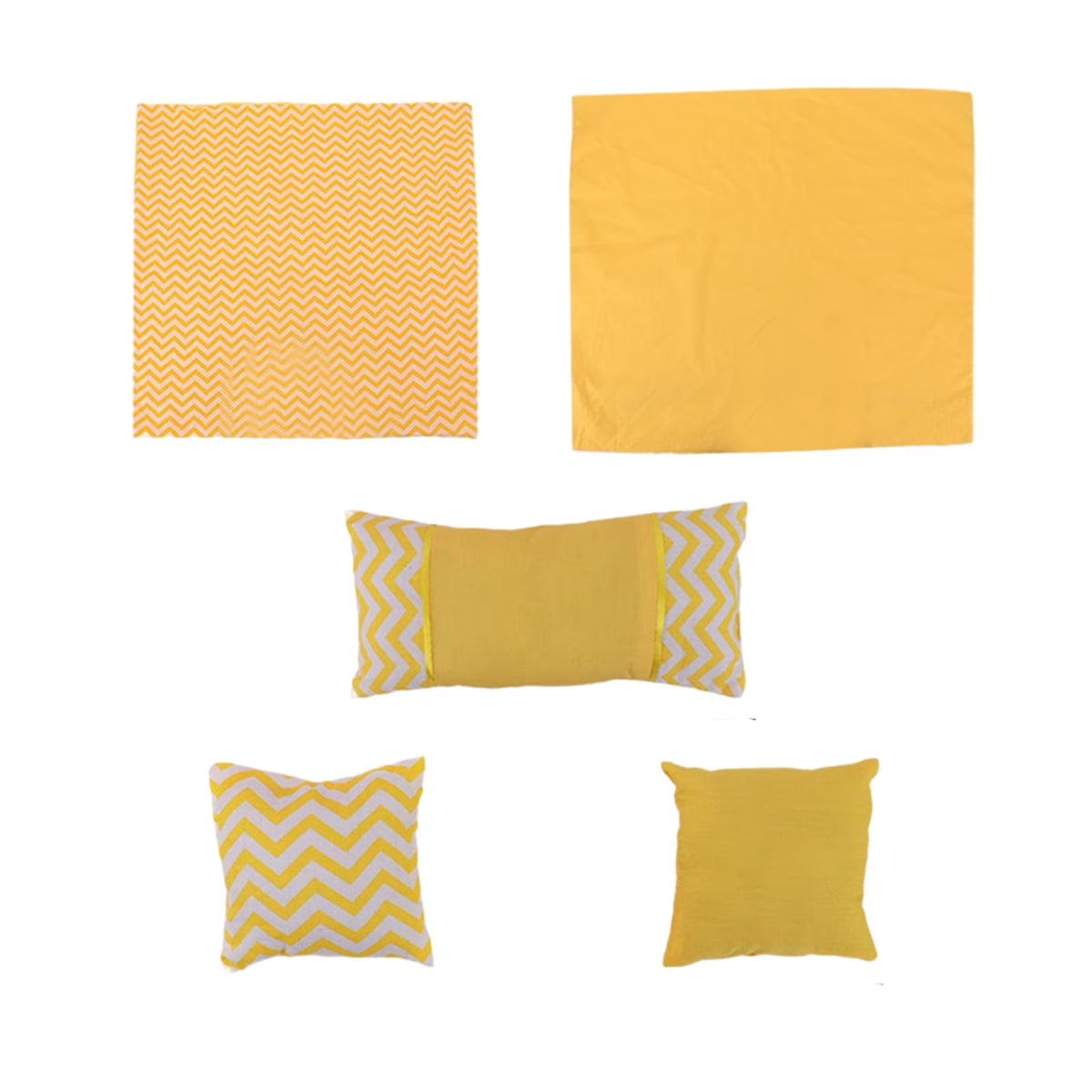 Yellow 18 inch Doll Bedding Set W293675