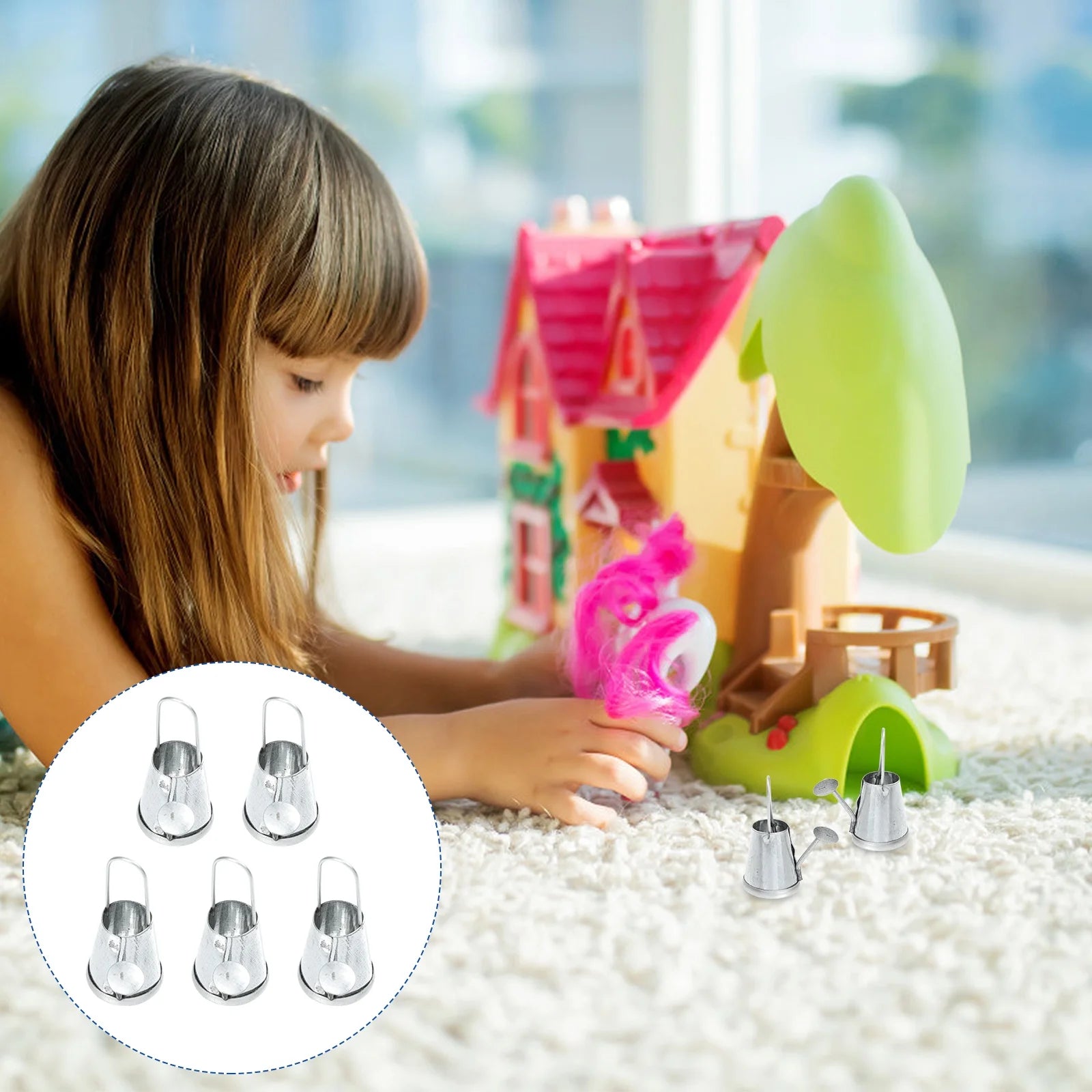 Miniature Kettle Dollhouse Accessory T909453