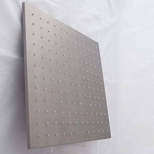 12 inch Square Rainfall LED Shower Head B858076