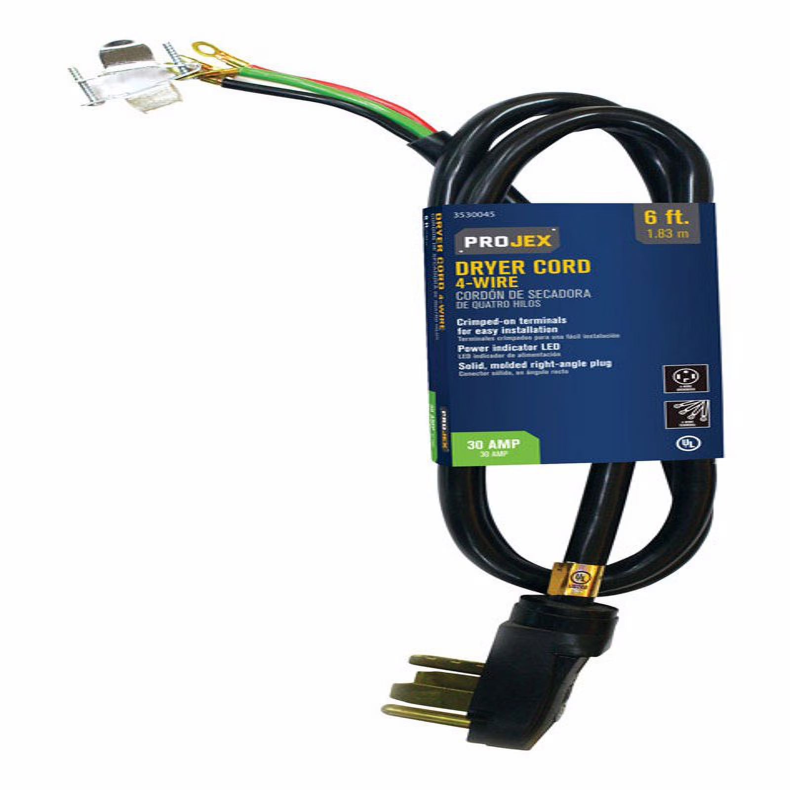 10/4 Srdt 250 V 6 Ft. L Dryer Cord M581