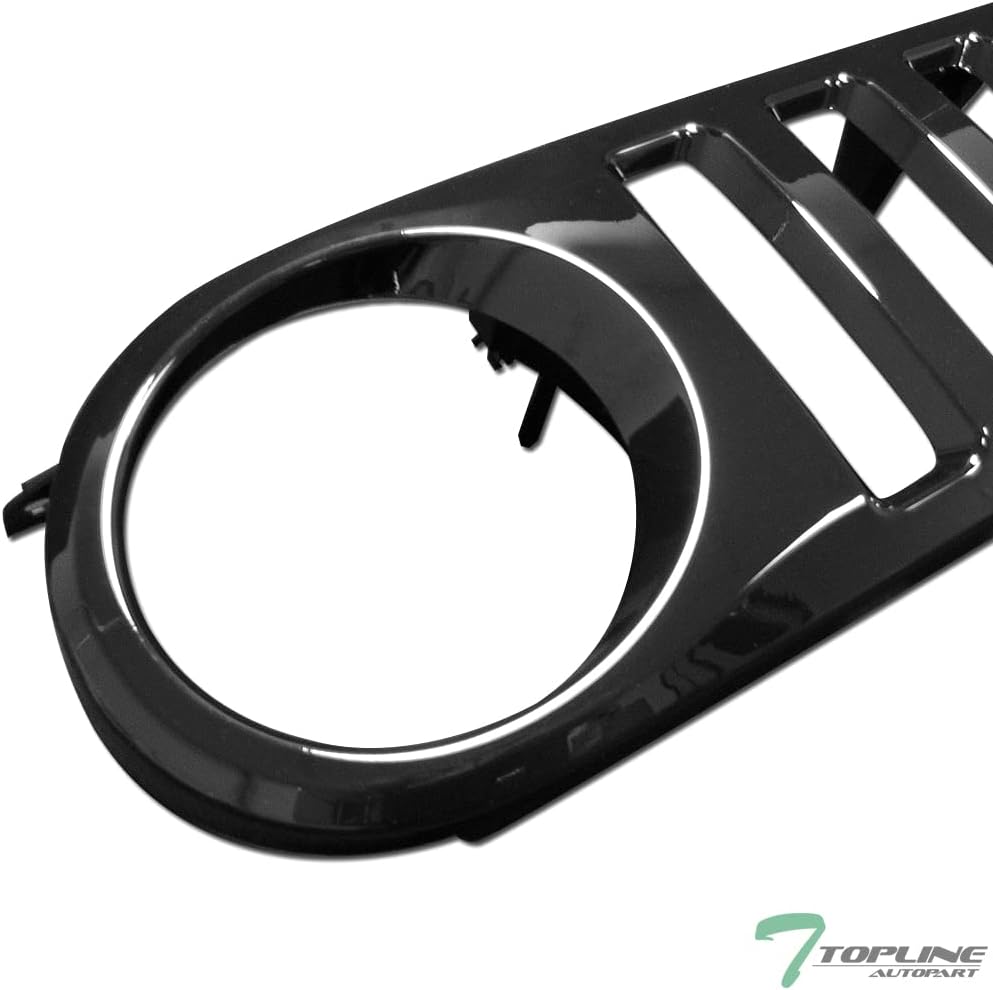 Glossy Black Vertical Front Grille C6987