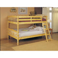 Natural Pine Wood Bunk Bed K45387