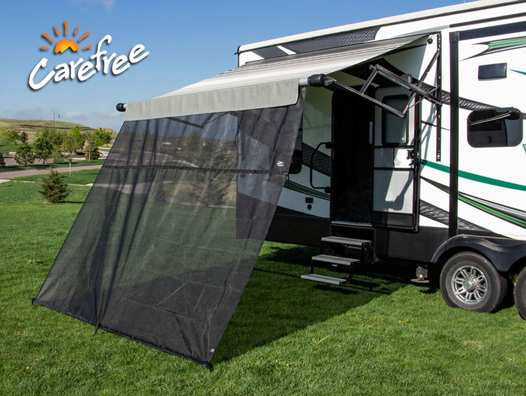 Black 19' x 9' Drop RV Awning U11511