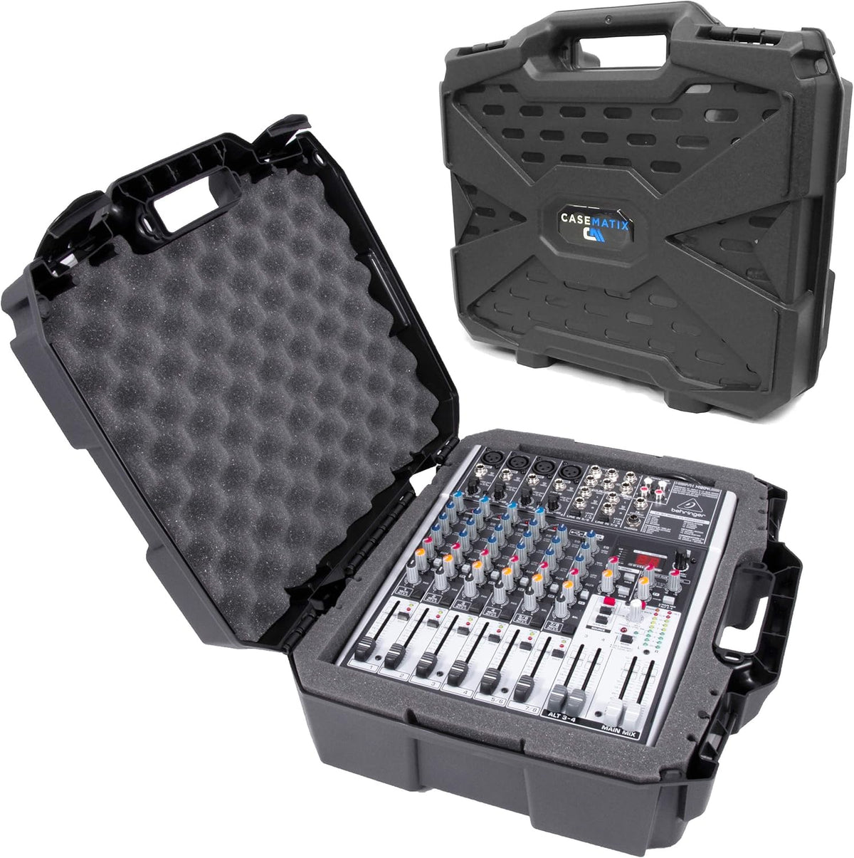 17 Hard Shell Audio Mixer Travel Case O208