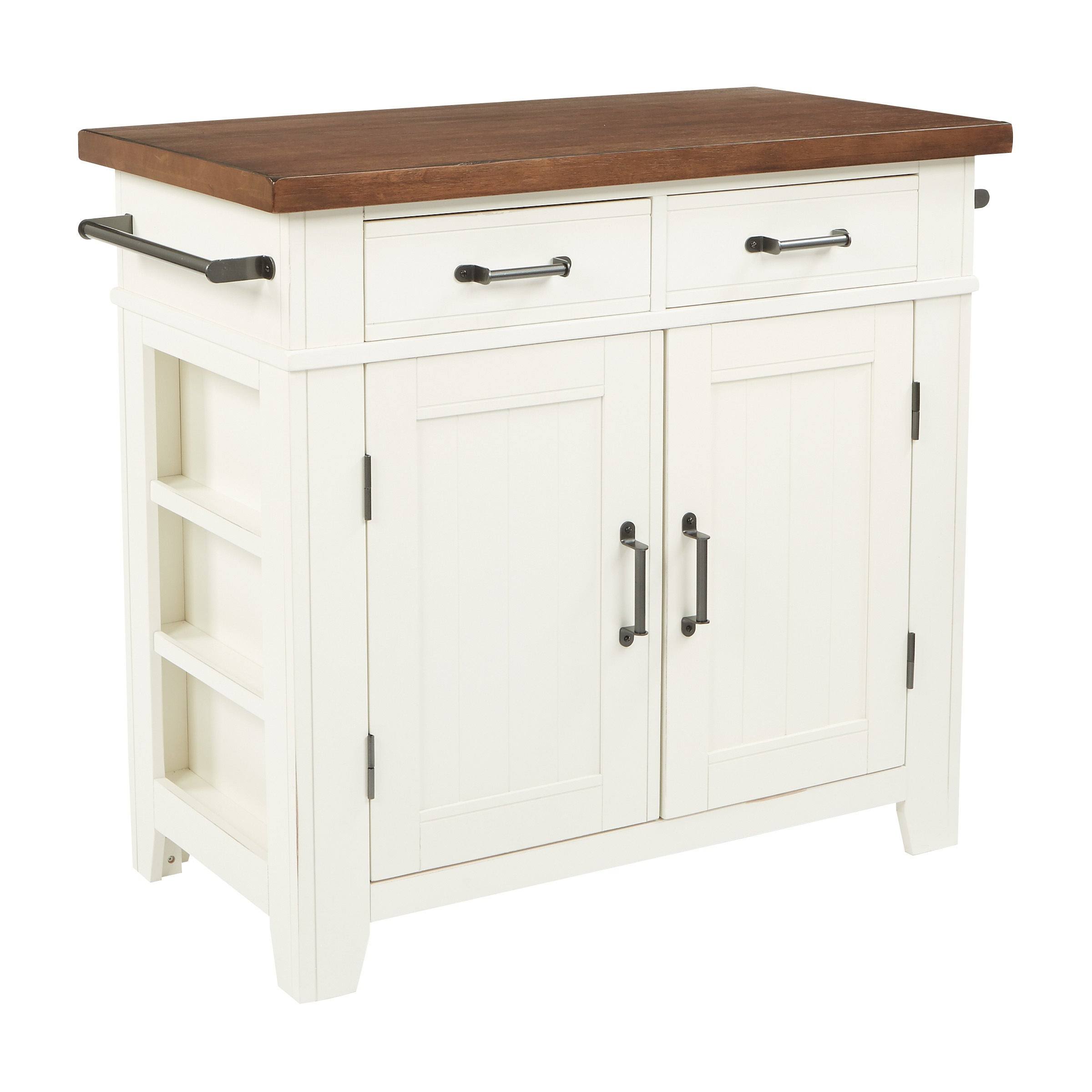 Farmhouse Kitchen Island Stationary V18450