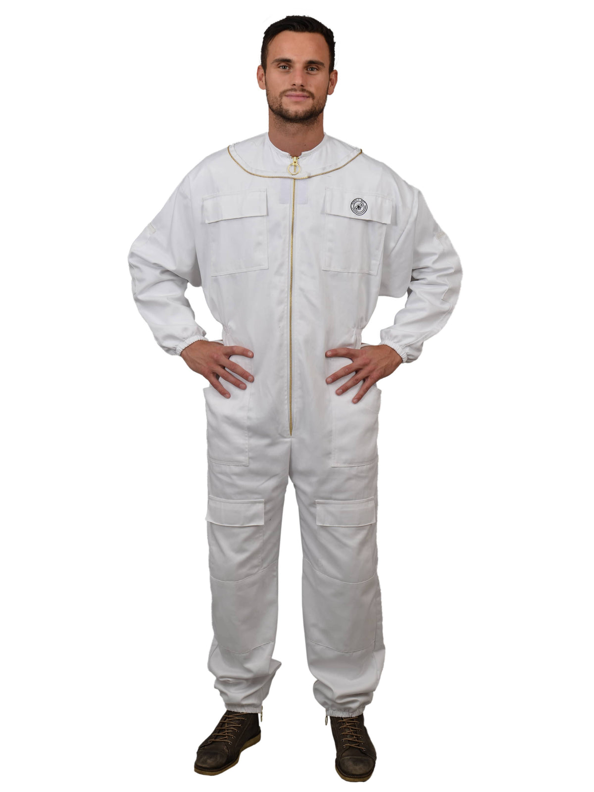 Polycotton Beekeeping Suit with Square Veil (xxx Large) L5945