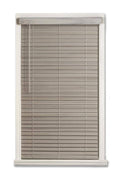Cordless Faux Wood Room Darkening Horizontal Blind F523