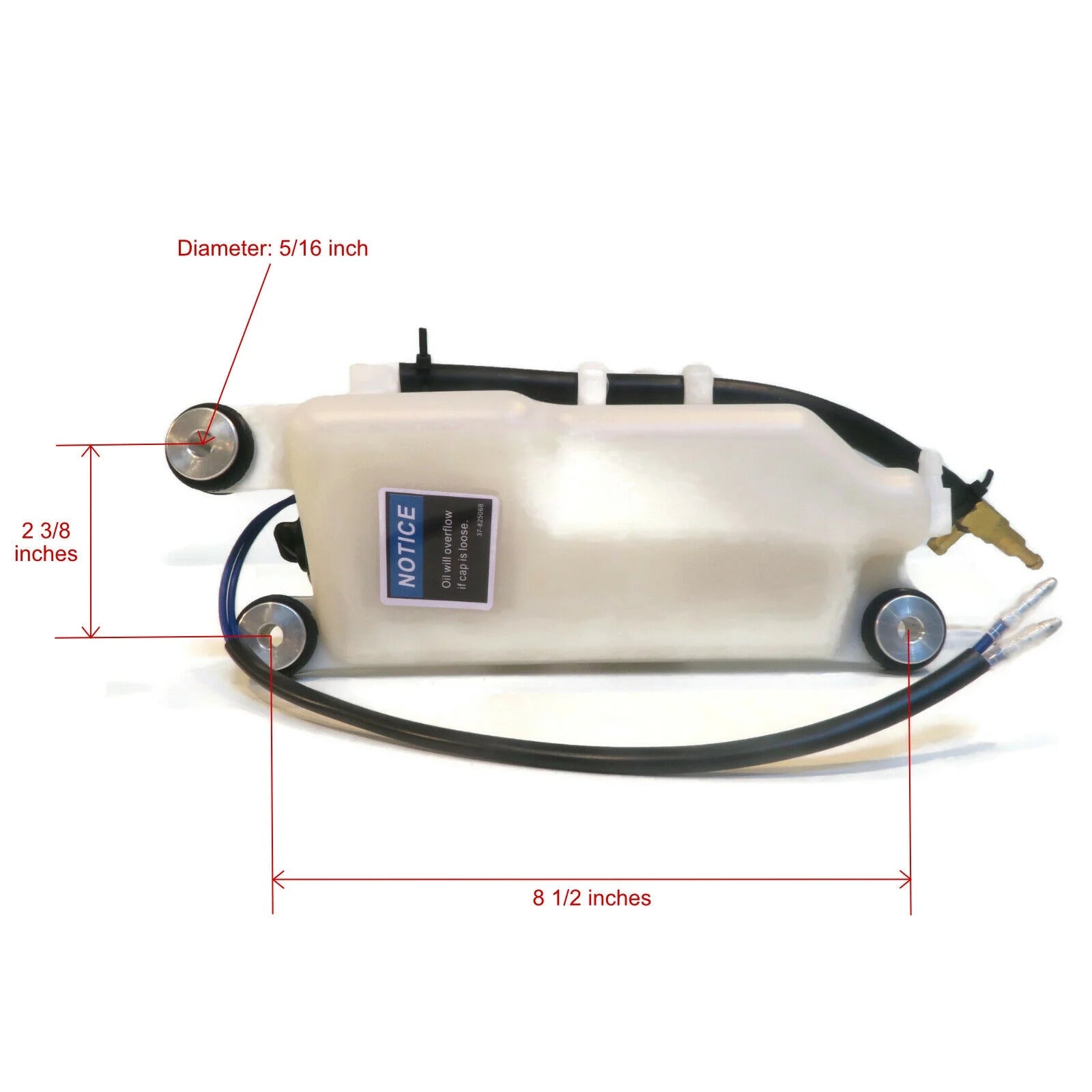 Oil Reservoir Tank Assembly For Mercury 150 HP 2.5L Outboard Boats U1937