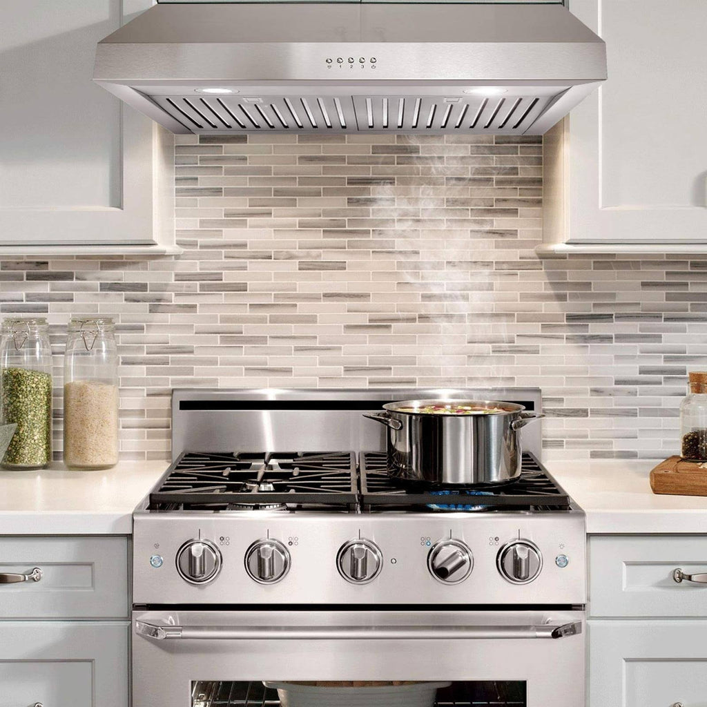 30x22 Stainless Steel Under Cabinet Range Hood Q96632