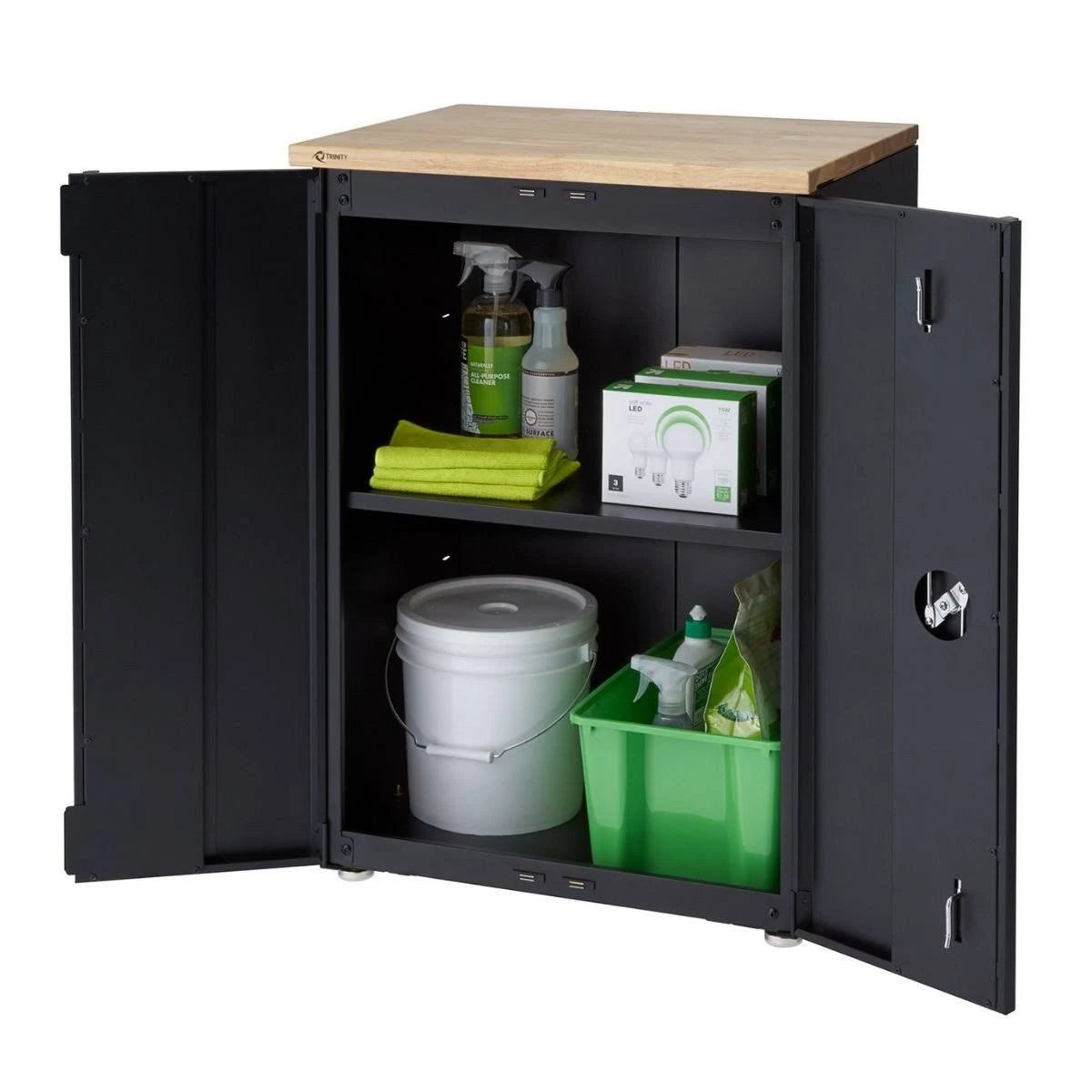 Black Garage Base Cabinet X863
