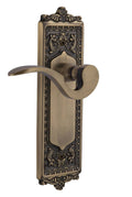 Antique Brass Door Lever Set B1699