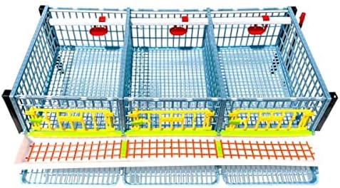 2 Layer ABS Plastic Quail Cage J976074