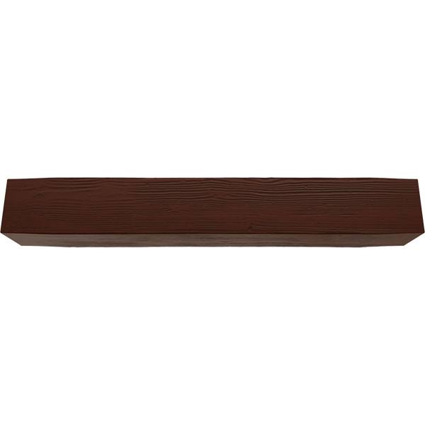 Sandblasted Faux Wood Fireplace Mantel, Natural Pecan L10282