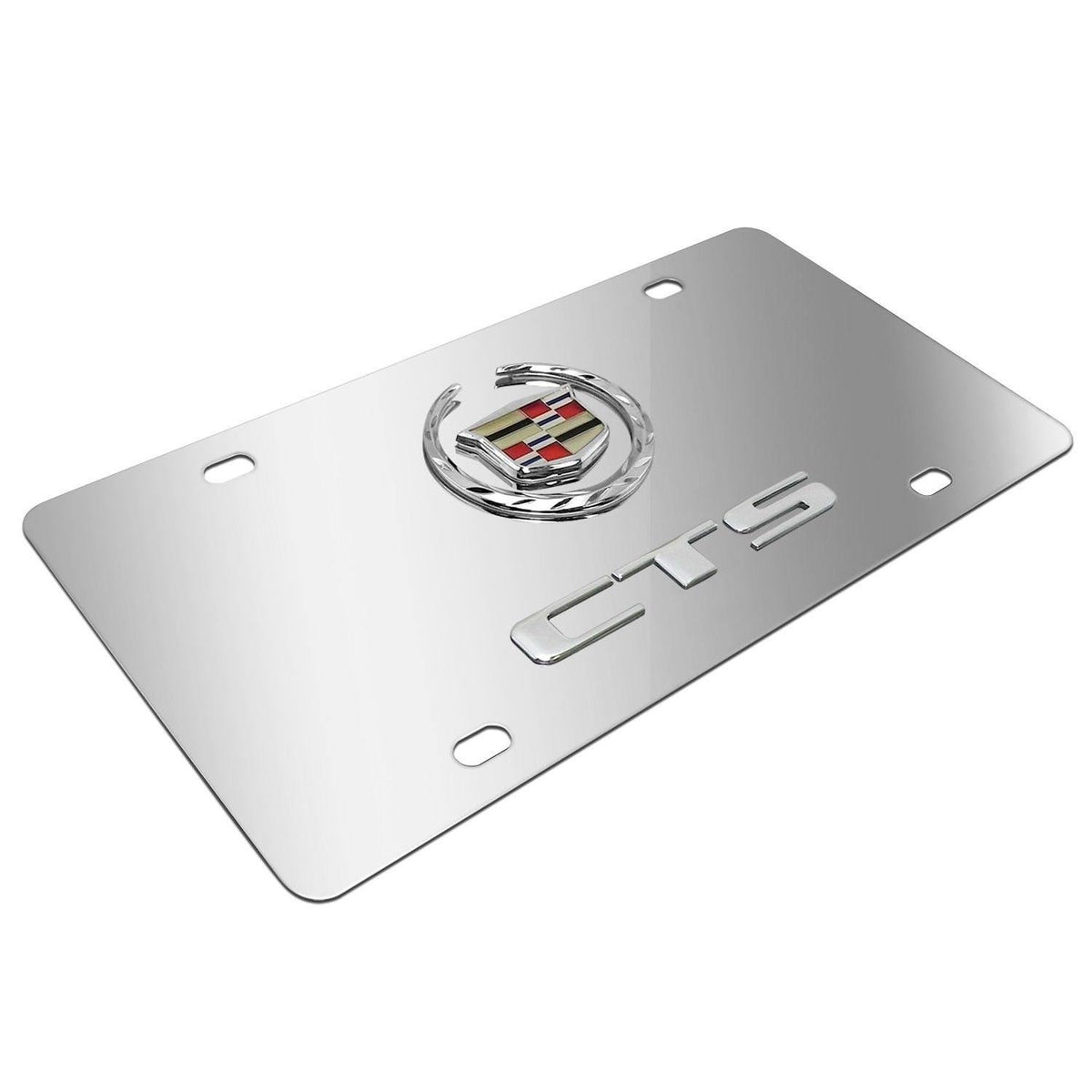 Chrome Stainless Steel License Plate B11243