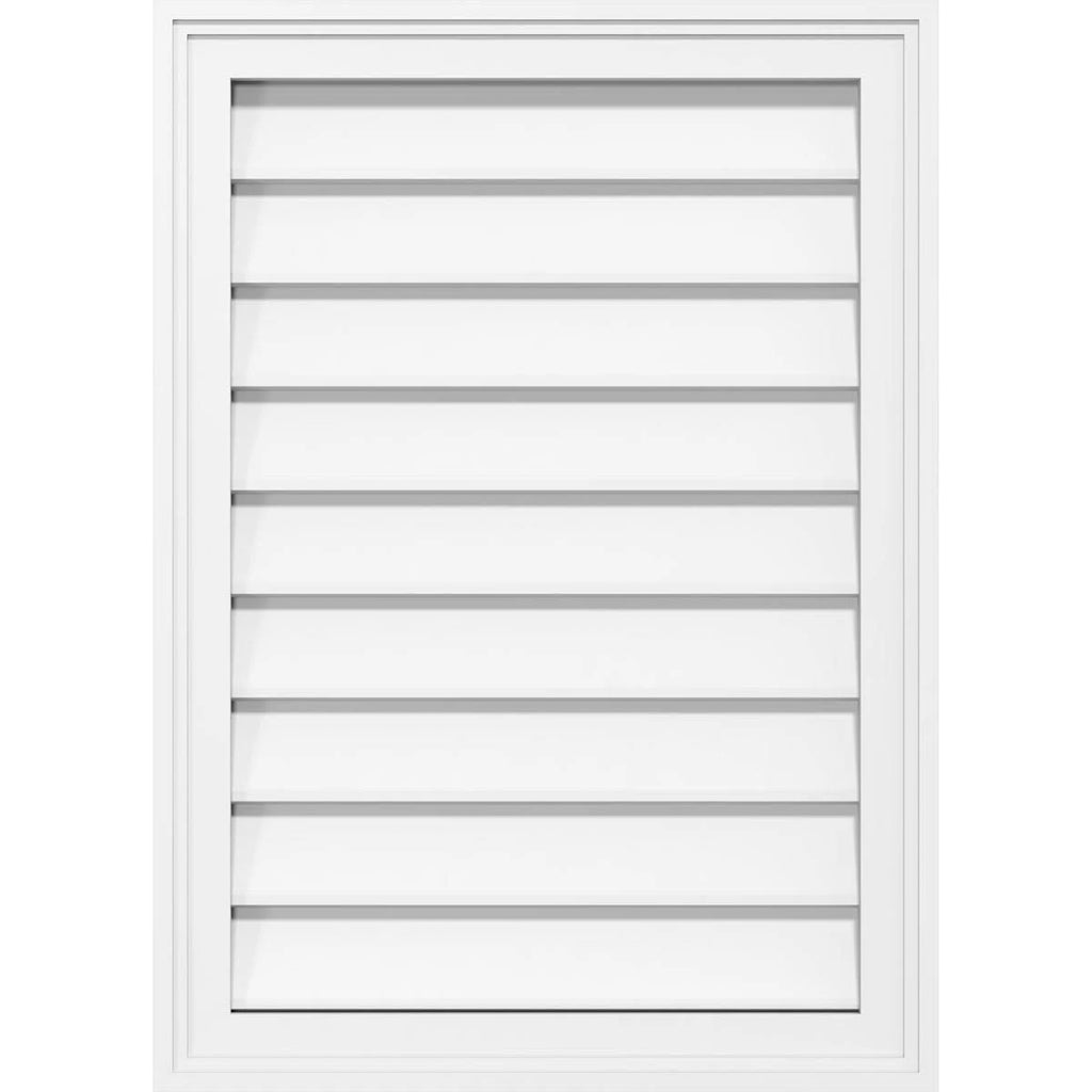 PVC Gable Vent X21448