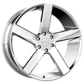 Chrome 24x9.5 Wheel N38037