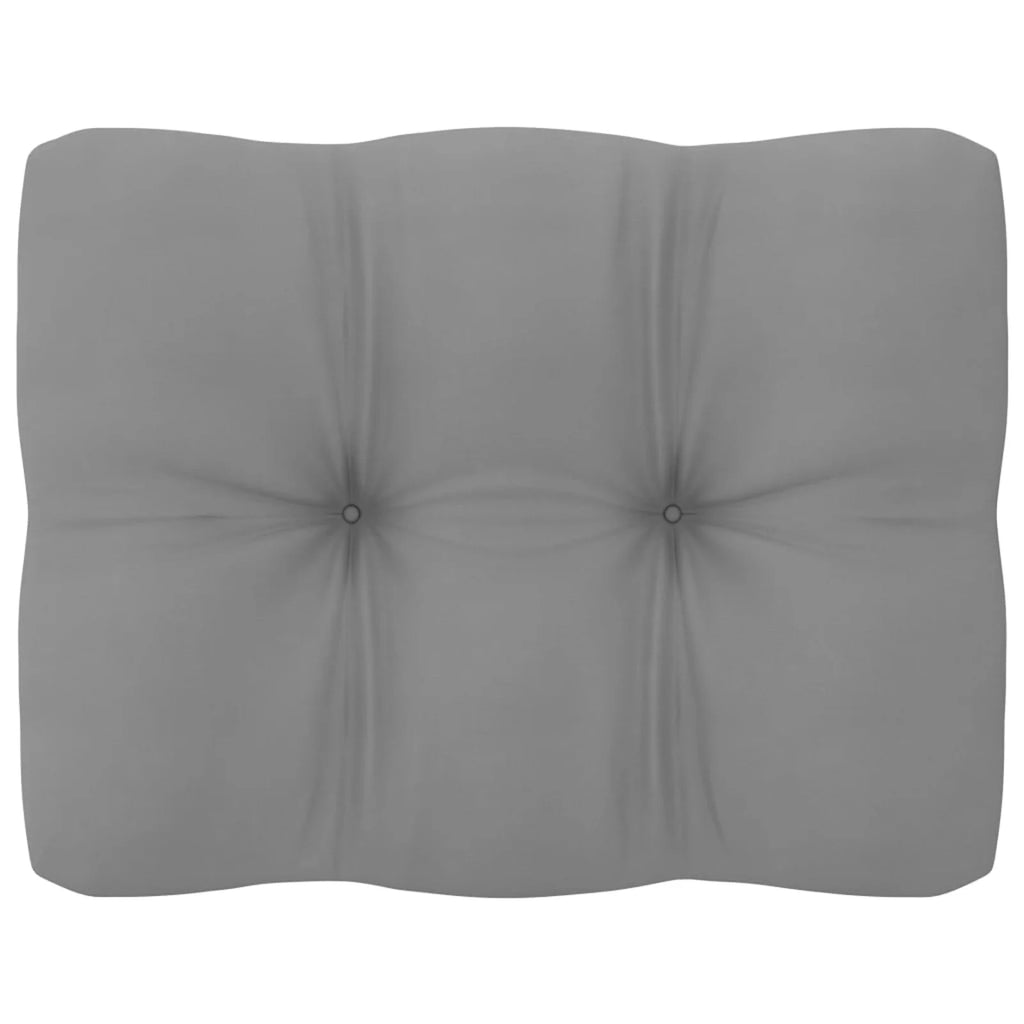 14 Piece Patio Lounge Set Outdoor Sofa Set with Gray Cushion Pinewood Sectional U44187
