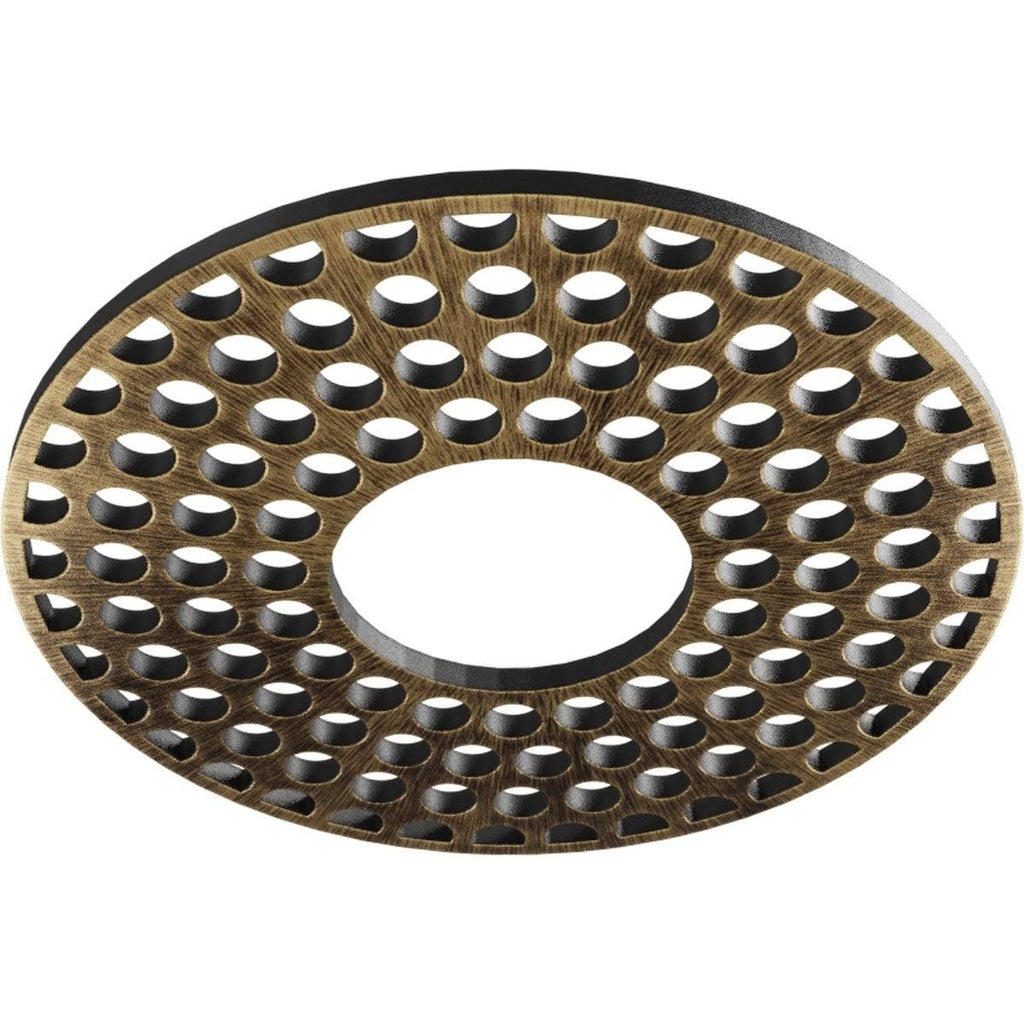 Antiqued Copper PVC Pierced Ceiling Medallion D66490