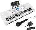 61-Key Portable Electronic Keyboard Piano with LCD Screen X499242