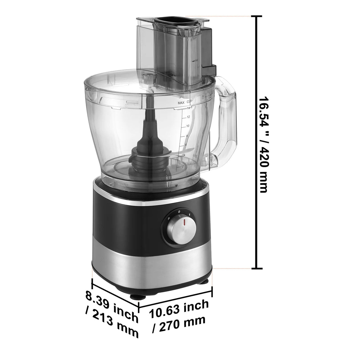 14-Cup 600W Food Processor Vegetable Chopper M275