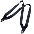 All Black Hip Clip Suspenders V2167