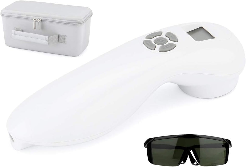Cold Red Light Device with Goggles and Carrying Case C2720