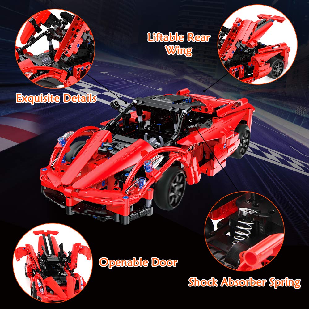 Remote Control Roadster Building Bricks Toy K57519