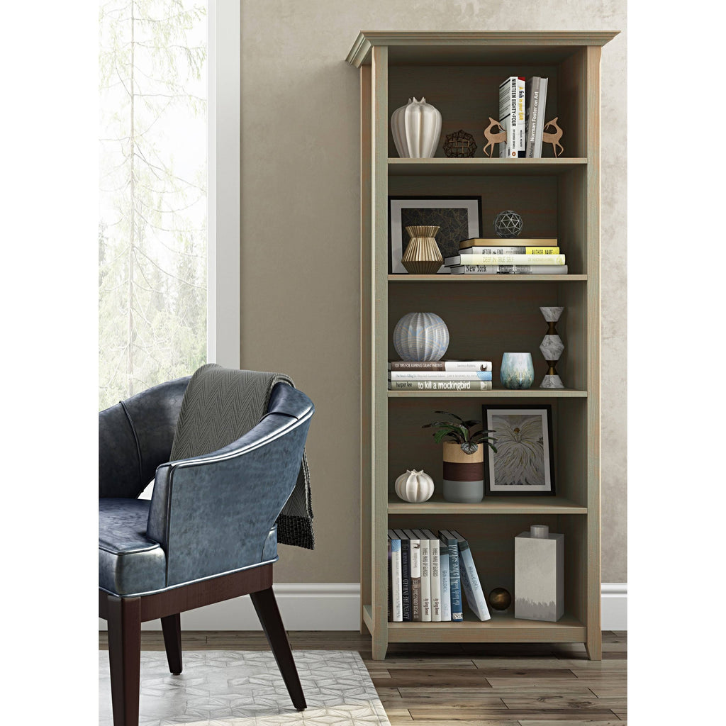 Solid Wood 5 Shelf Bookcase C37546